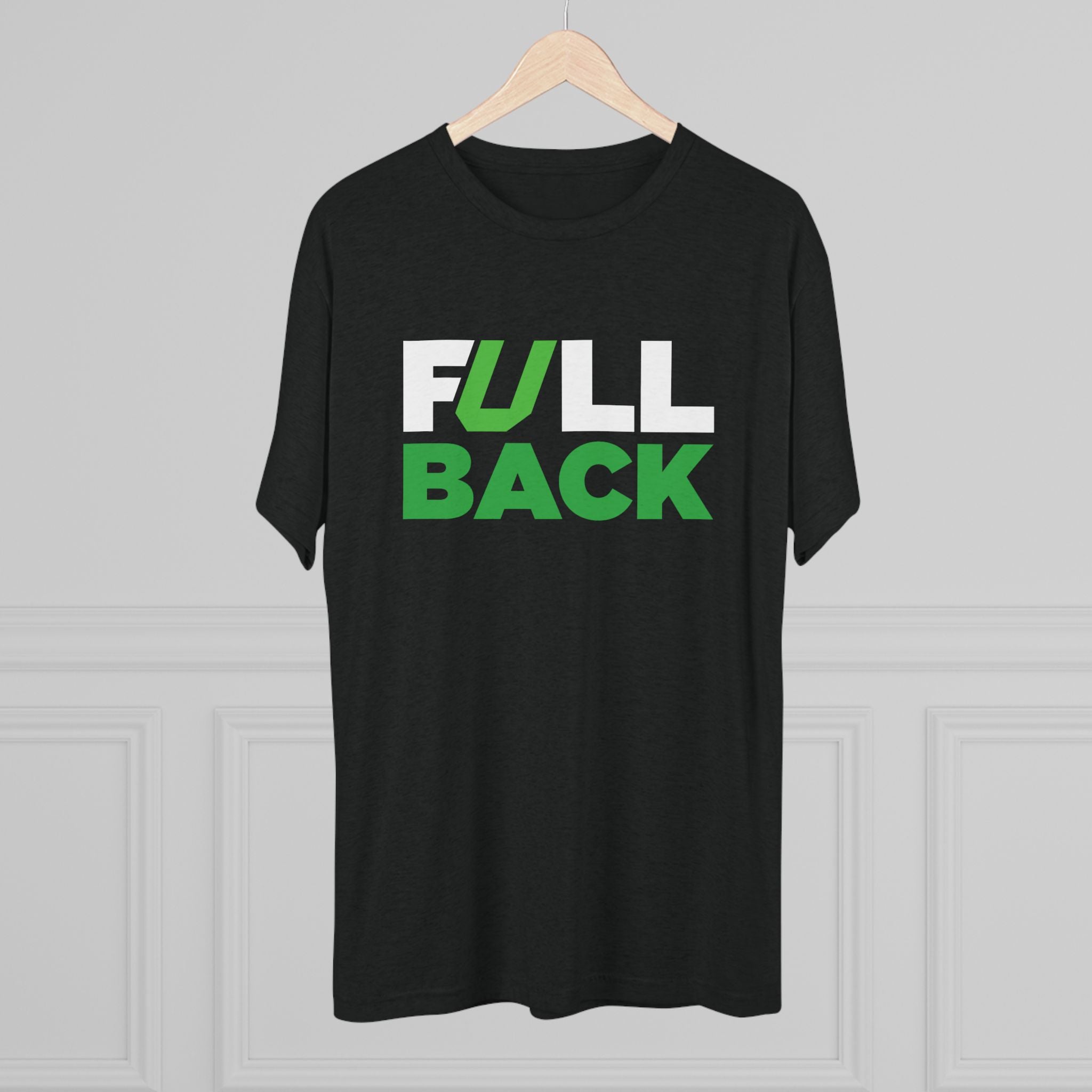 Umbarger Fullback Everyday Tri-Blend Tee (Black)