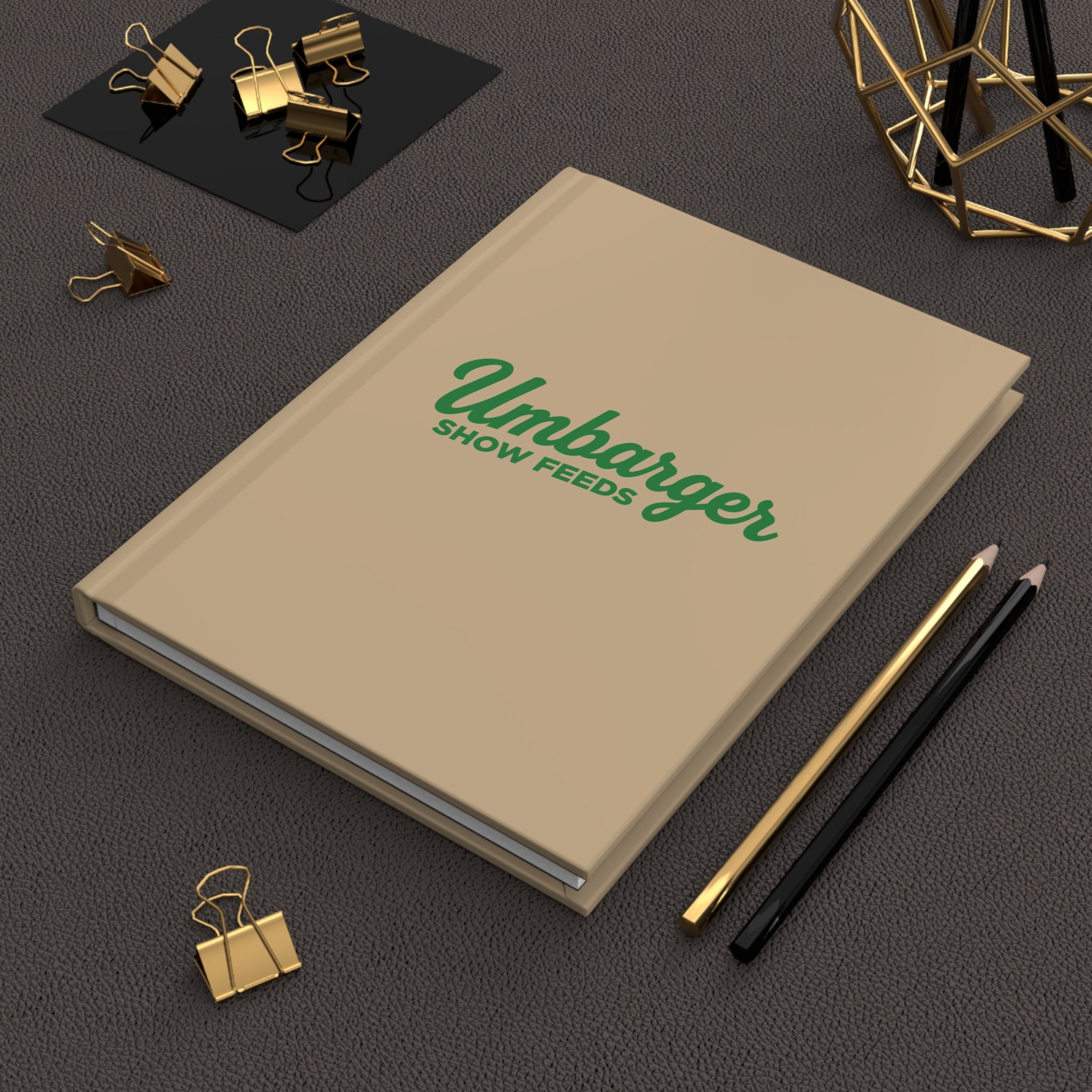 Umbarger Show Notes Hardcover Journal