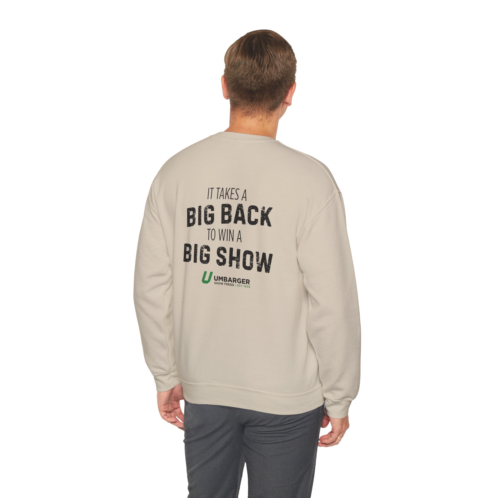 FullBack “Big Back” Crewneck Sweatshirt | Official Umbarger Collection