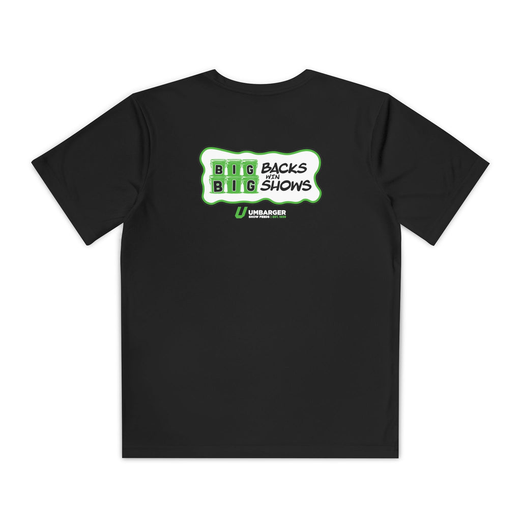 Big Backs Win Big Shows | Fullback Youth Competitor Tee