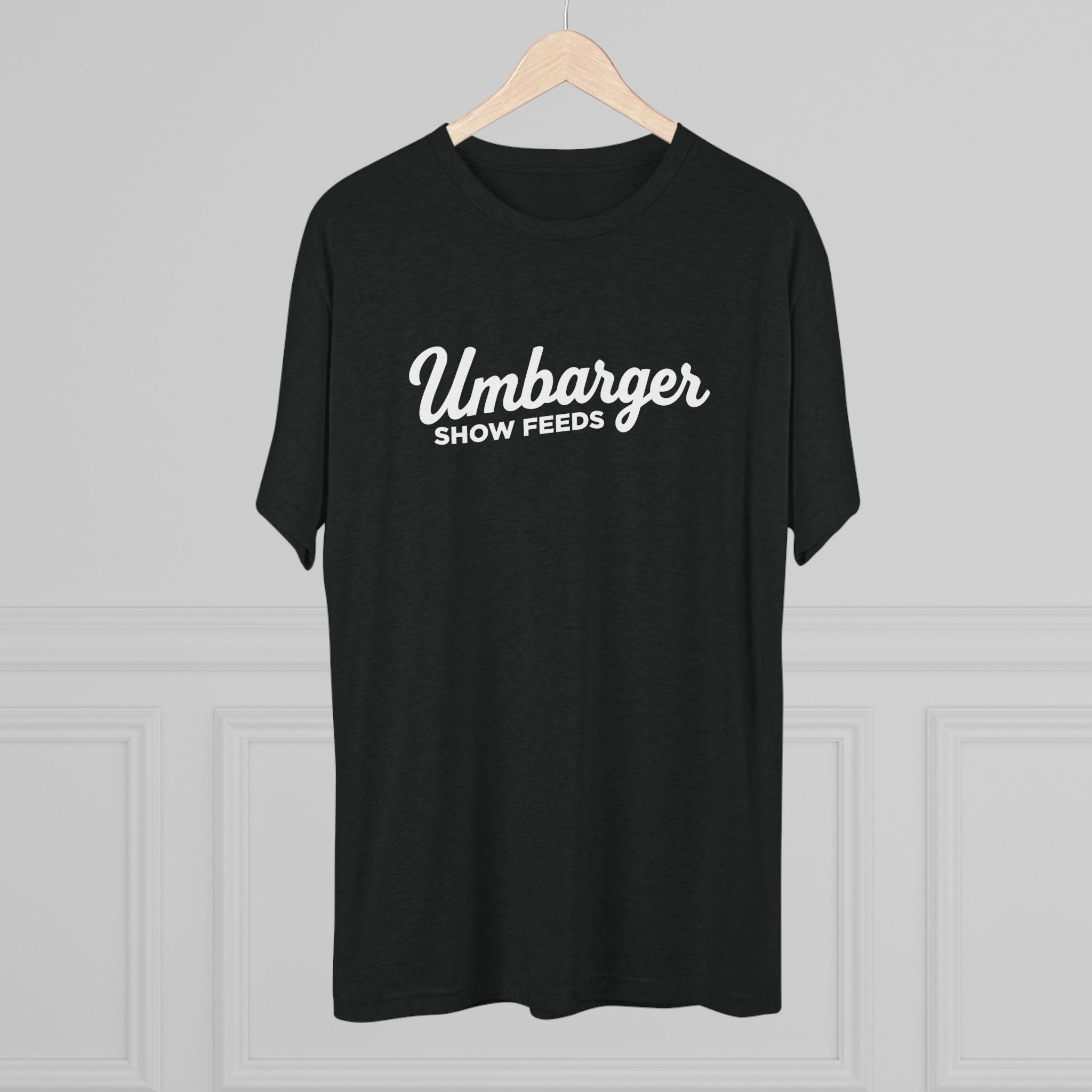 Umbarger Vintage Everyday Tri-Blend Tee (Black)