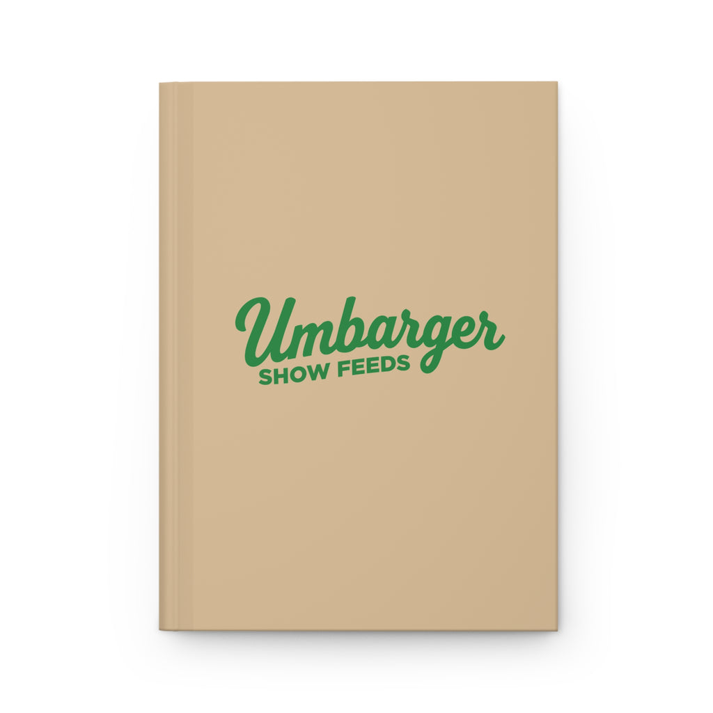 Umbarger Show Notes Hardcover Journal