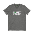 Bulletproof V-Neck Tee (Charcoal)