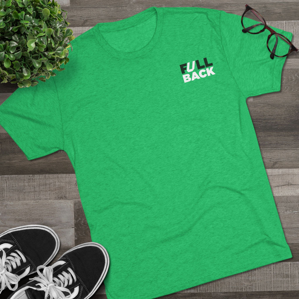 Big Backs Win Big Shows | Umbarger Tri-Blend Tee (Black)