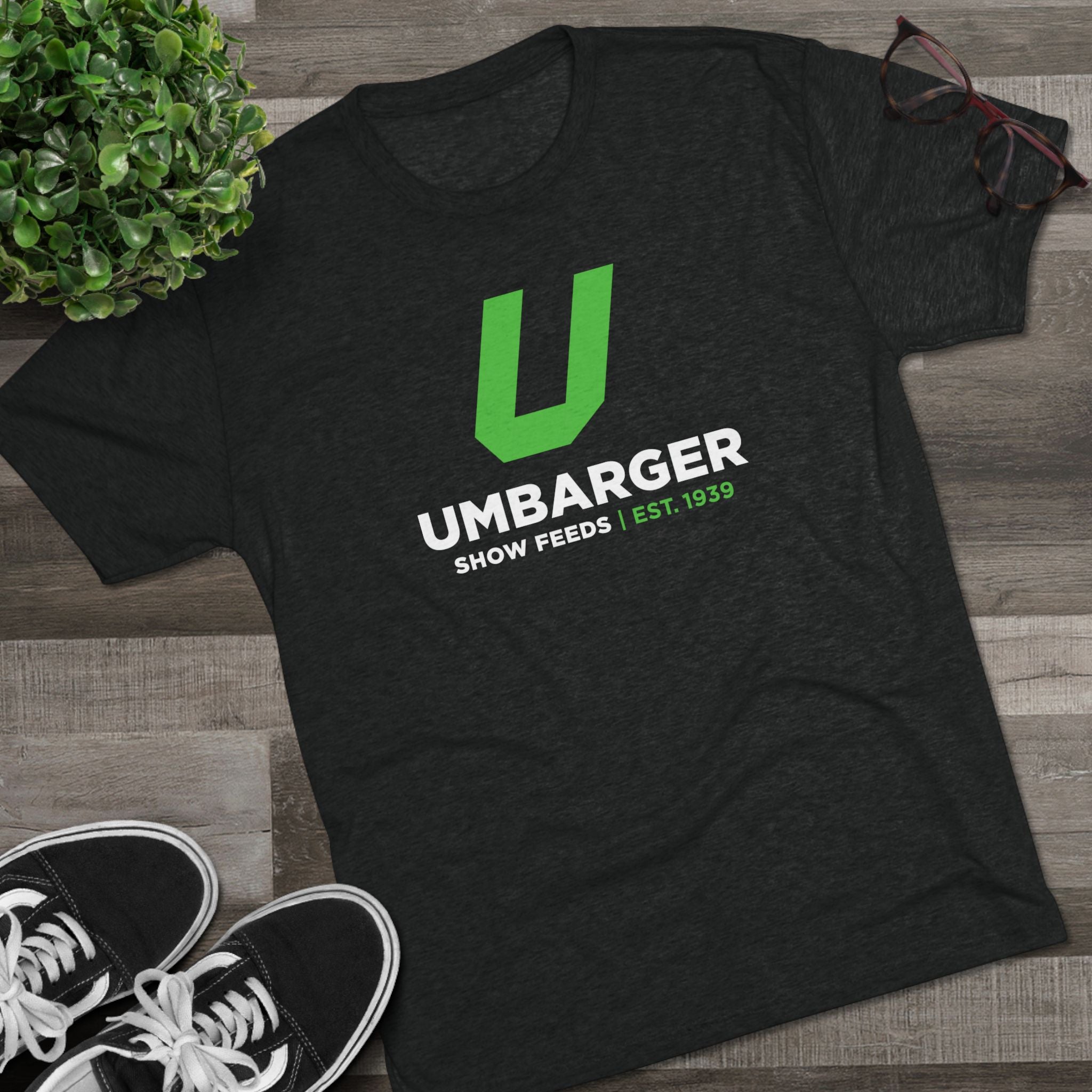 Umbarger Everyday Tri-Blend Tee (Black)