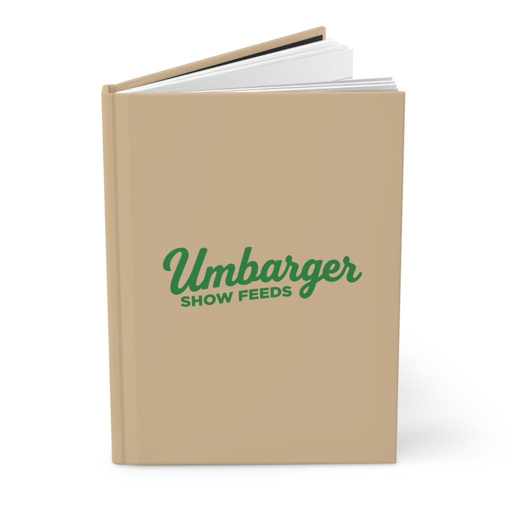Umbarger Show Notes Hardcover Journal