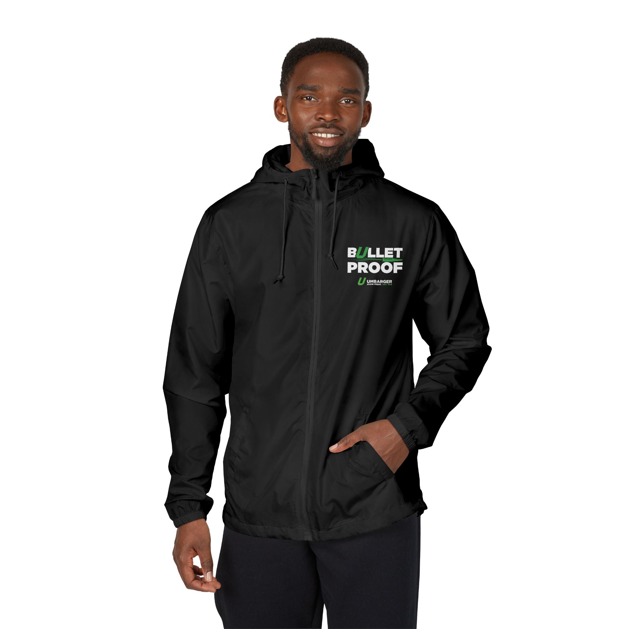 Bulletproof Full-Zip Windbreaker Jacket