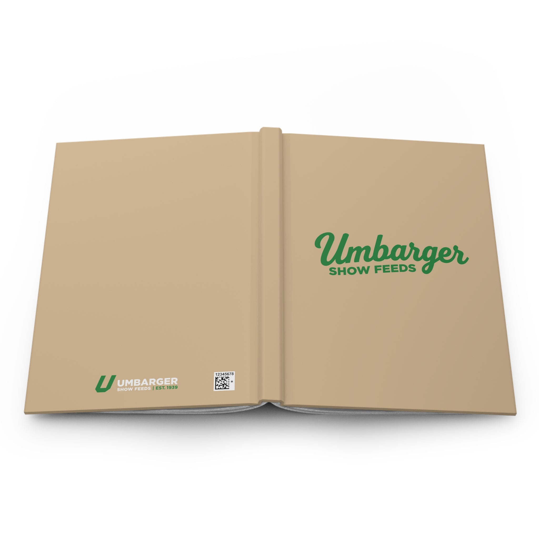 Umbarger Show Notes Hardcover Journal