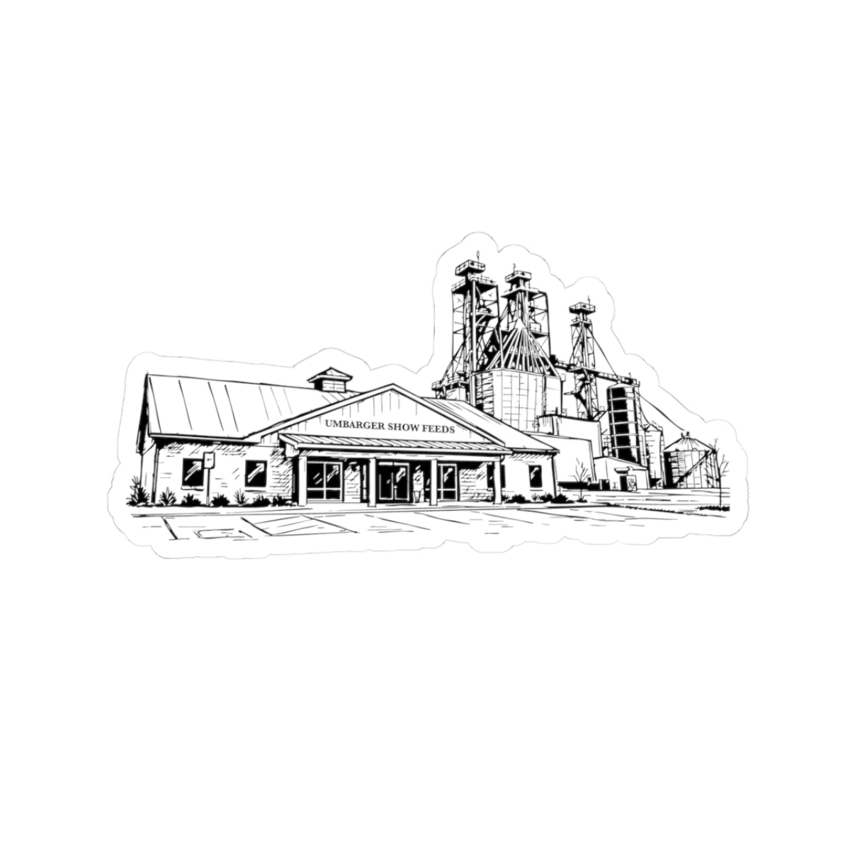 Umbarger Feed Mill Sticker