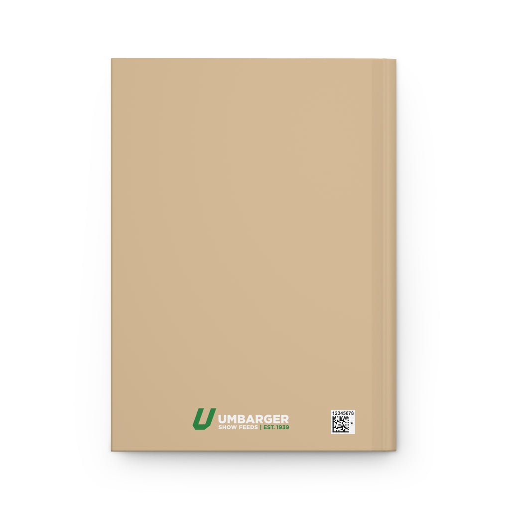 Umbarger Show Notes Hardcover Journal