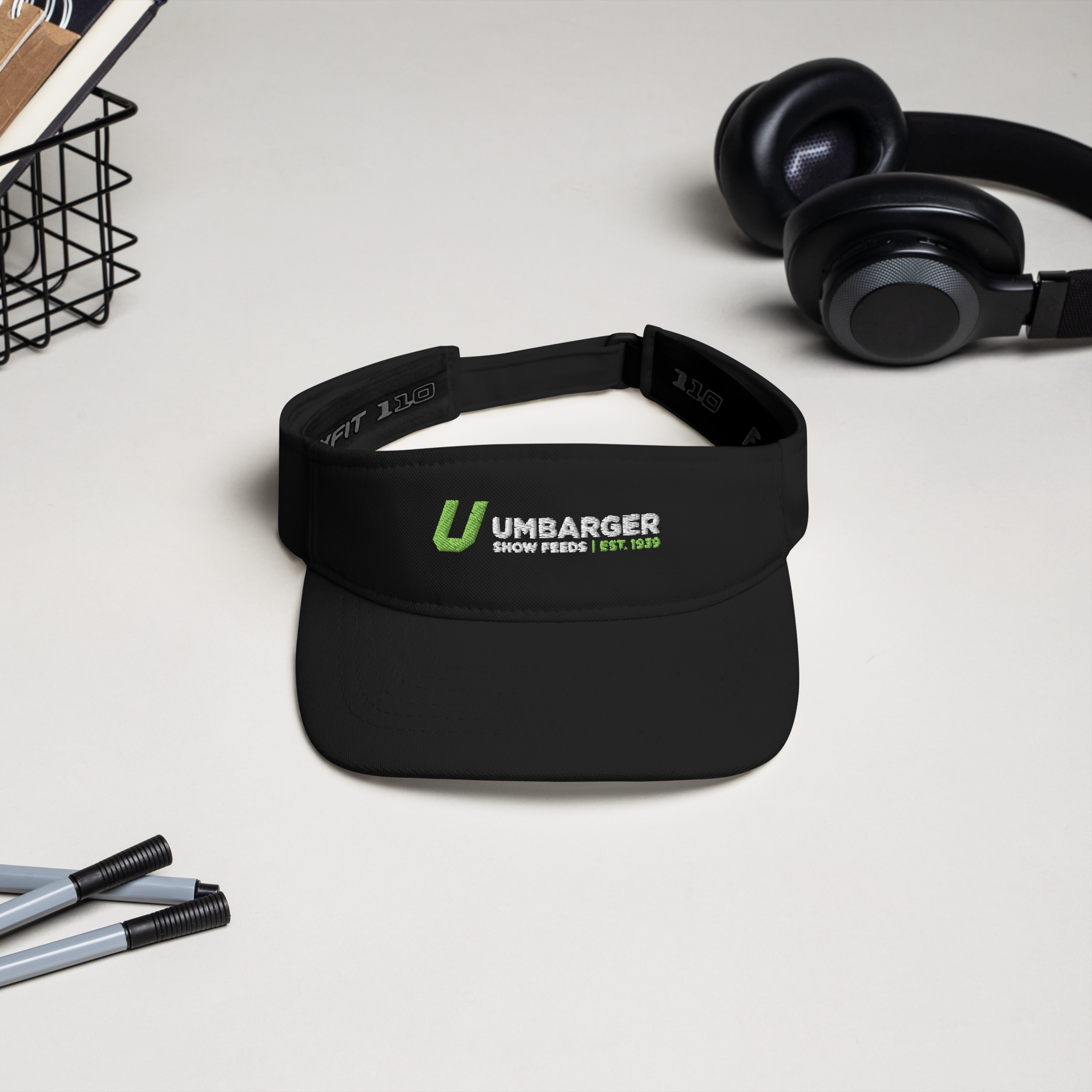 Umbarger Show Feeds Embroidered Visor – Umbarger Apparel Store